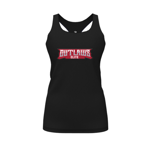 [FT0TRBBK-FYS-LOGO2] Decker Racerback Tank Top (Female Youth S, Black, Logo 2)