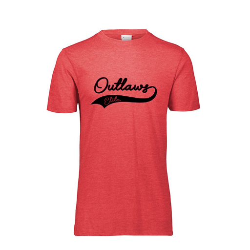 [FTSCUBRD-AS-LOGO3] Decker Men's Tri-Blend T-Shirt - Short Sleeve (Adult S, Red, Logo 3)