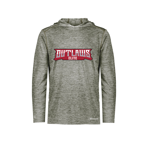 [FOLHCGGY-AS-LOGO2] Decker Men's Charge Hoodie (Adult S, Gray, Logo 2)