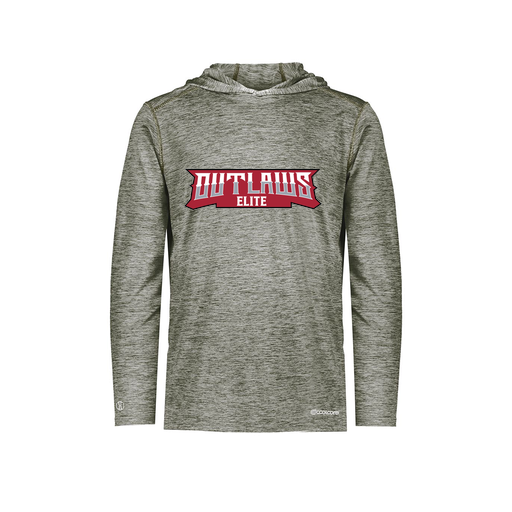 [FOLHCGGY-YS-LOGO2] Decker Youth Charge Hoodie (Youth S, Gray, Logo 2)