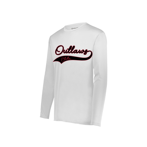 [222822.005.XS-LOGO3] Men's LS Smooth Sport Shirt (Adult XS, White, Logo 3)